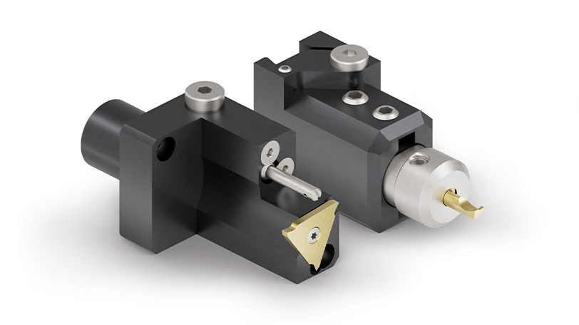 One standard holder and one height-adjustable holder for back working