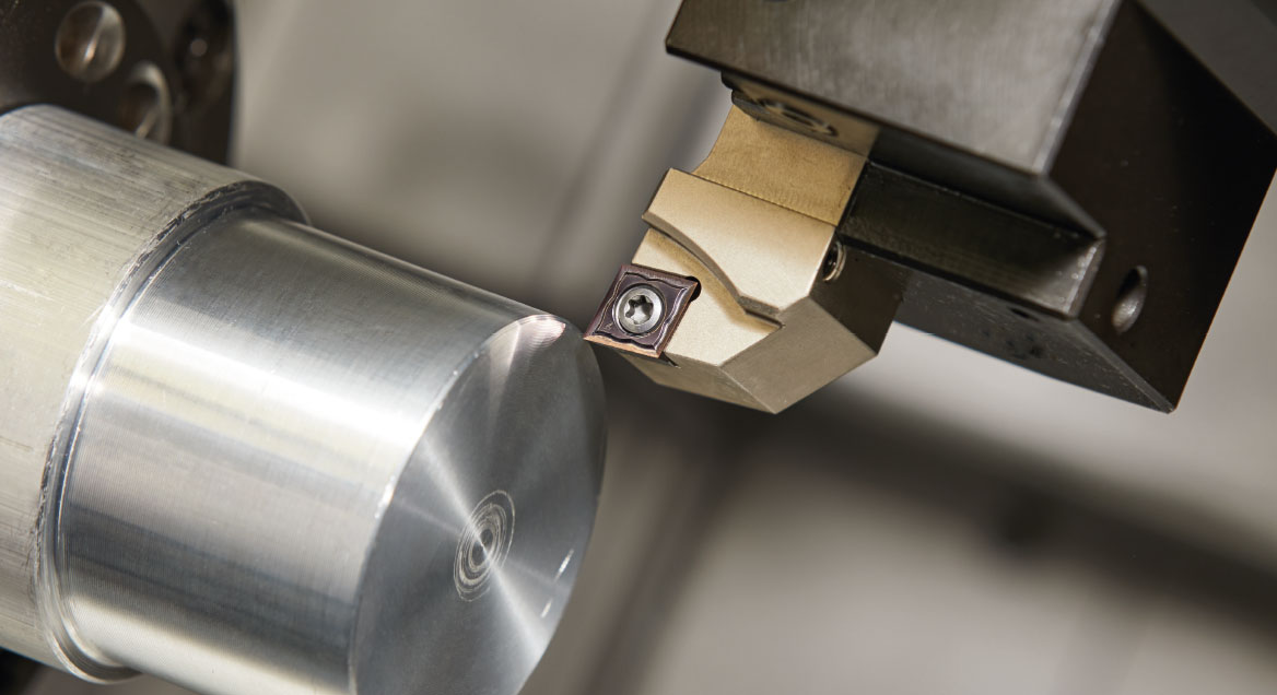 Indexable insert during machining of a workpiece